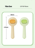 Non-Slip Cat & Dog Grooming Brush with Stainless Steel Comb