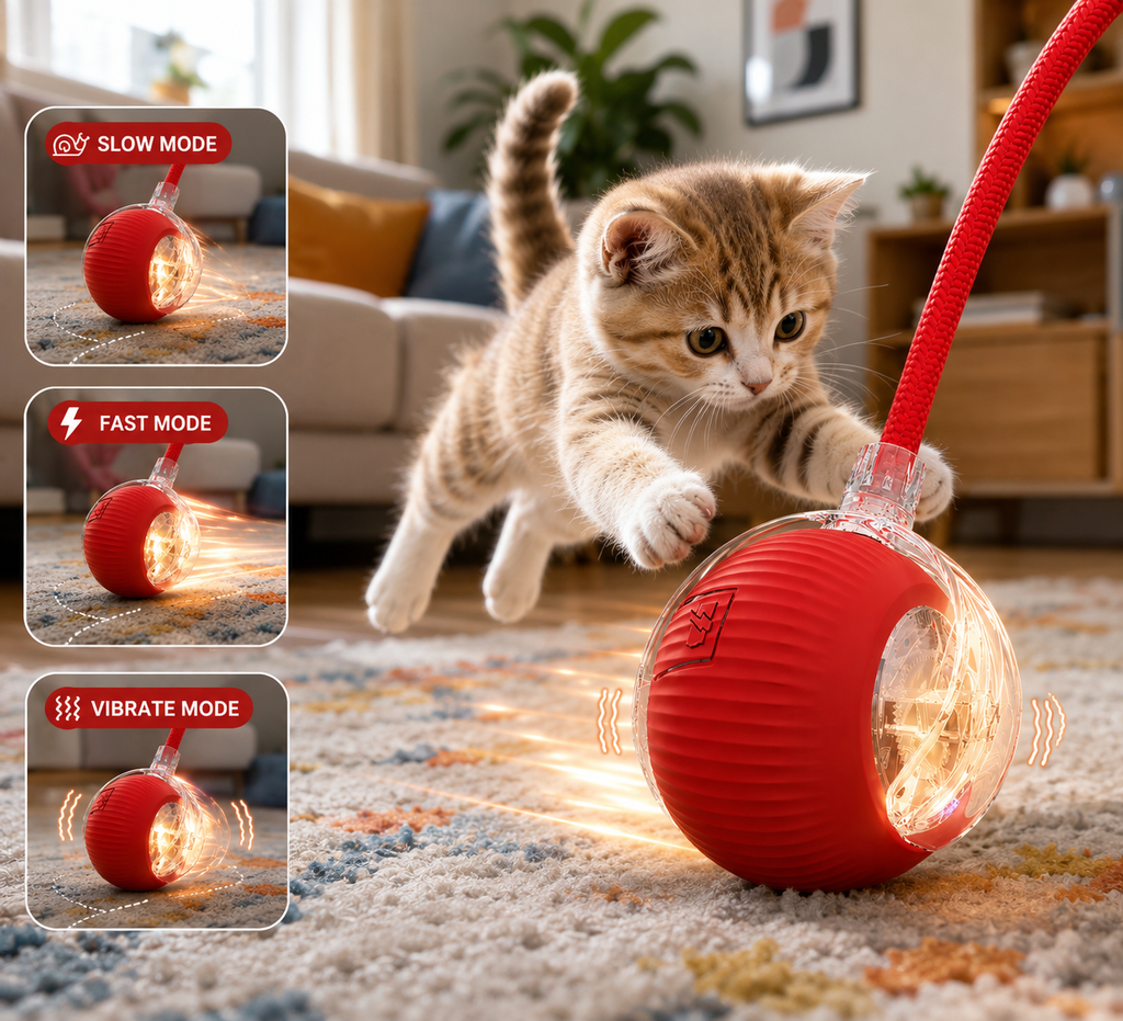 Interactive Cat Ball Toy