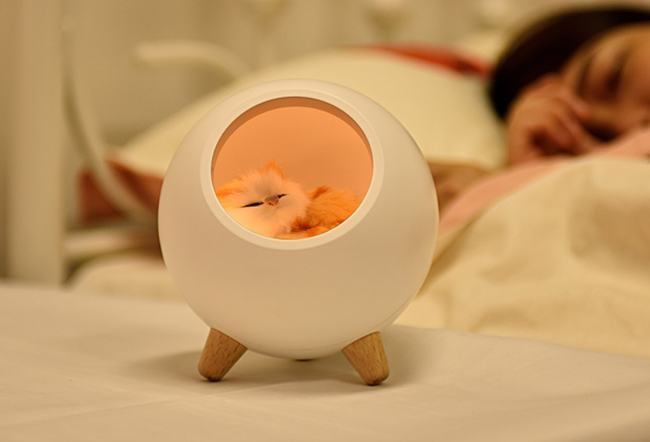 Cat House Night Light - Atmosphere and Nursing Lamp