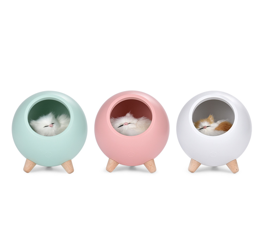 Cat House Night Light - Atmosphere and Nursing Lamp