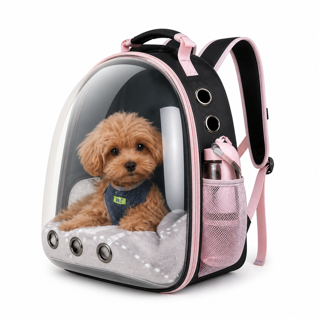 Capsule Transparent bag for pets