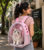 Capsule Transparent bag for pets