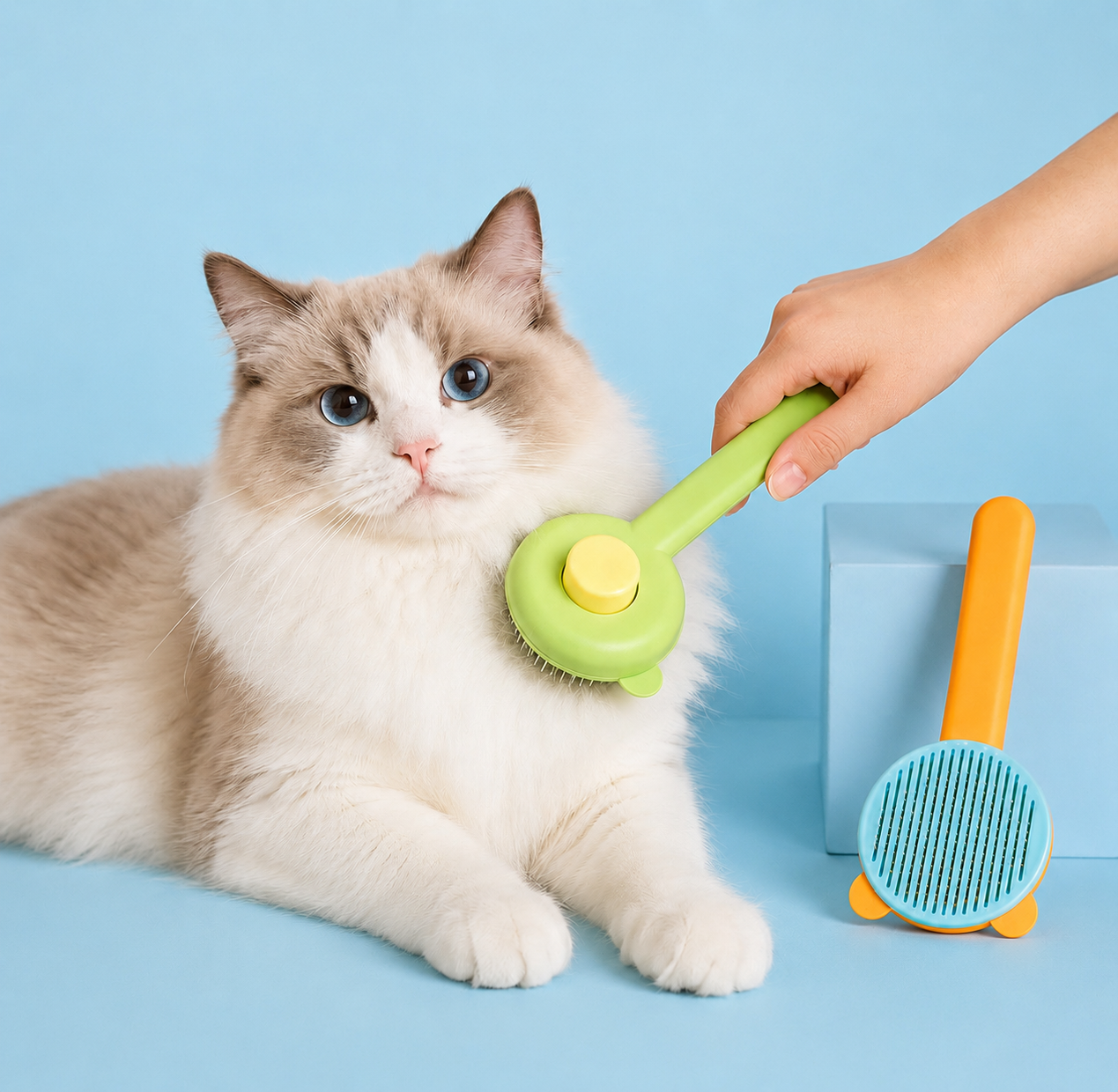 New Pet Grooming Steel Needle Brush for Dogs and Cats