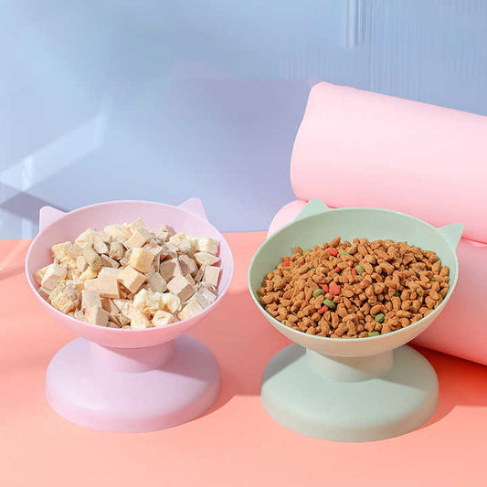 Cat-Ear Elevated Feeding Bowl™