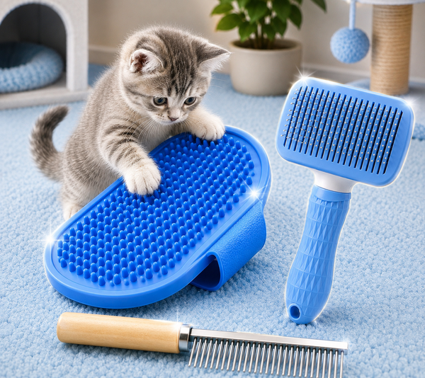 Comp+Brush+Silicone Fur Remover
