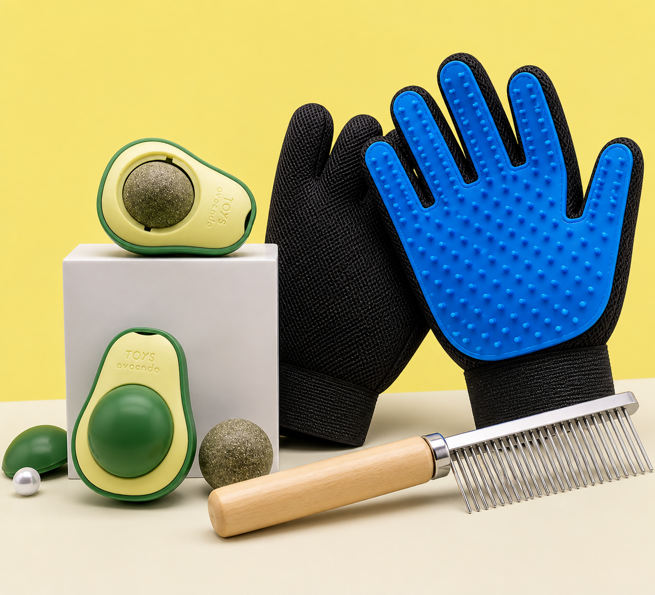 Glove+Avocado Toy+Comp