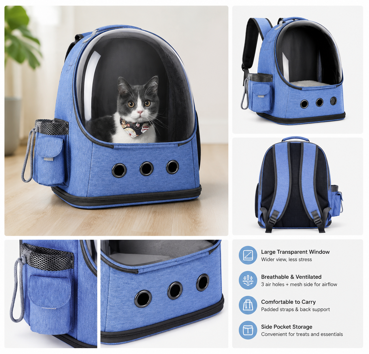 Portable Pet Carrier Backpack