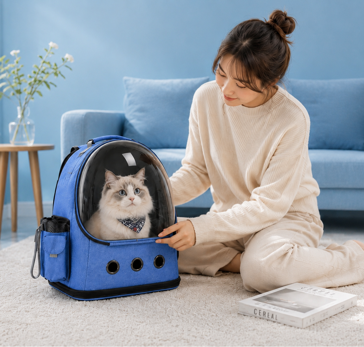 Portable Pet Carrier Backpack
