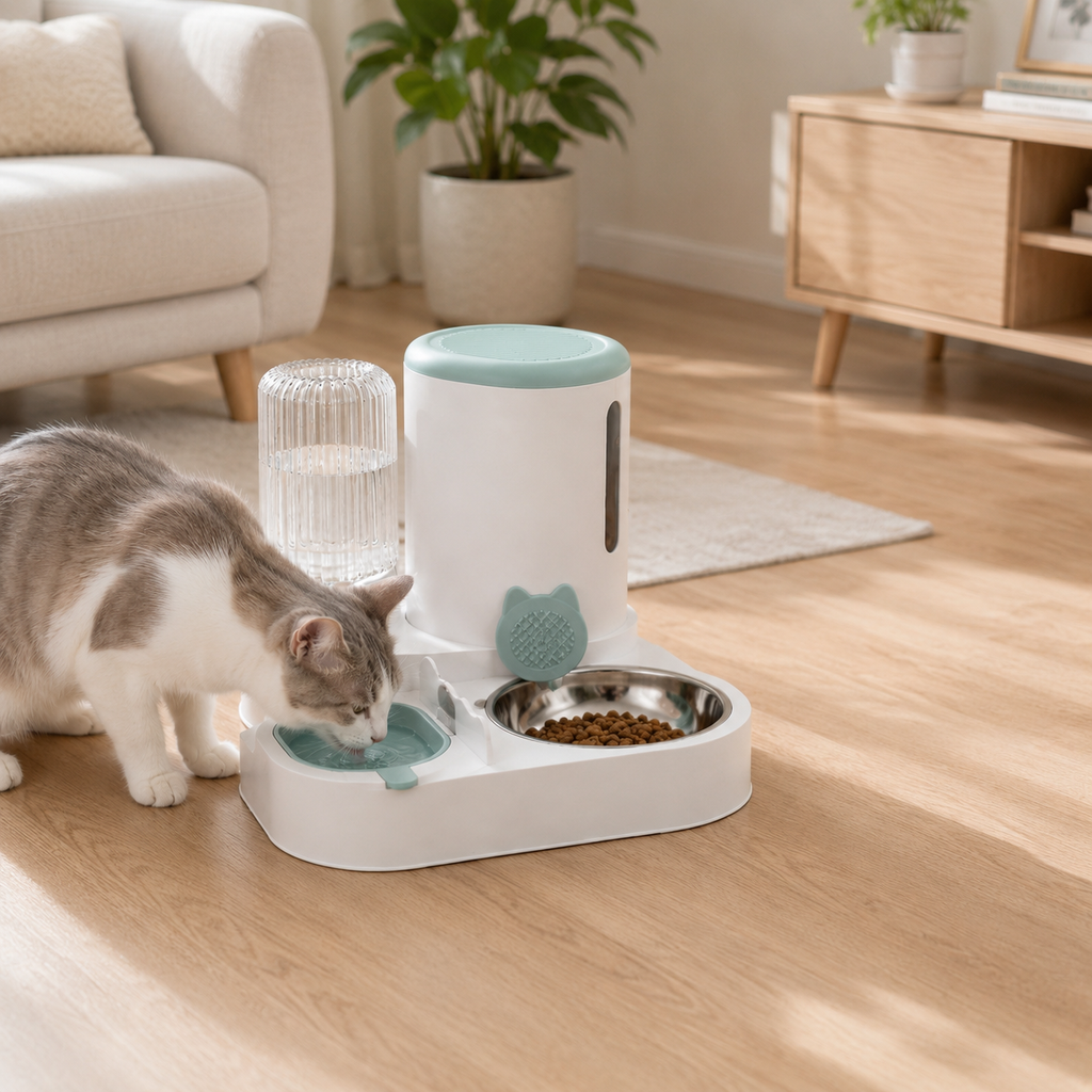 PetHydrate Automatic Cat Bowl & Water Fountain