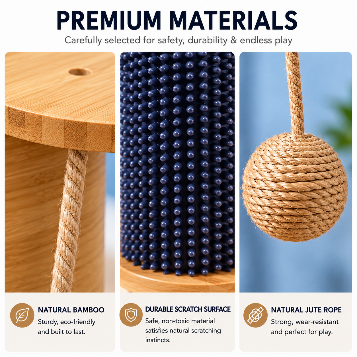 Cat Scratching Post Durable Toy