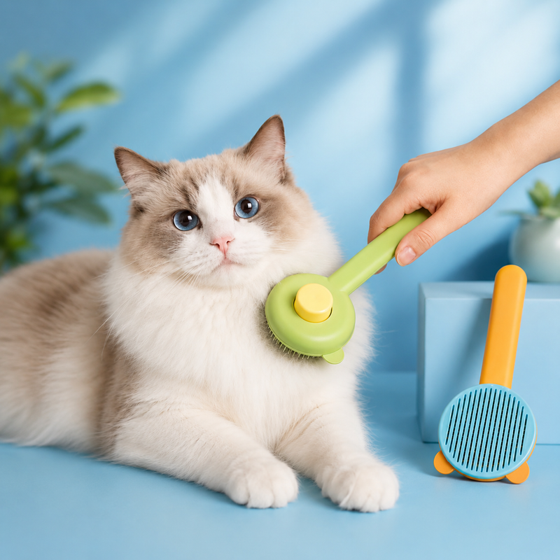 Premium Pet Grooming Brush