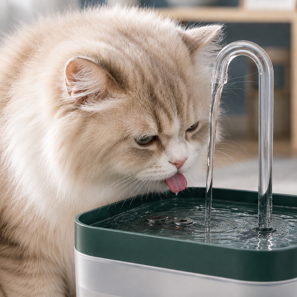 Automatic Cat Water Fountain with Filtration System