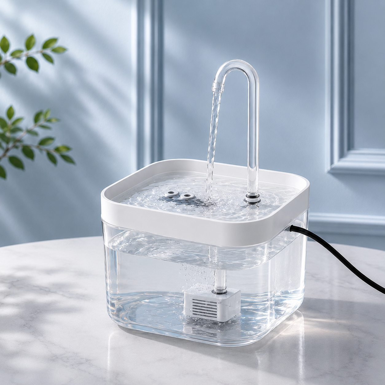 Automatic Cat Water Fountain with Filtration System