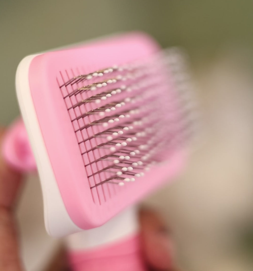 Magic glove+Grooming Brush